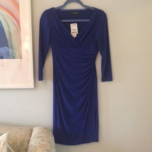 Ralph Lauren blue wrap dress